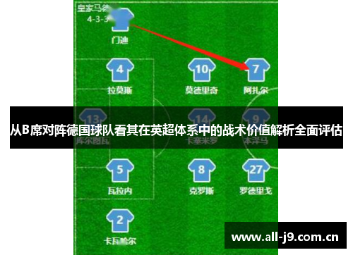 从B席对阵德国球队看其在英超体系中的战术价值解析全面评估